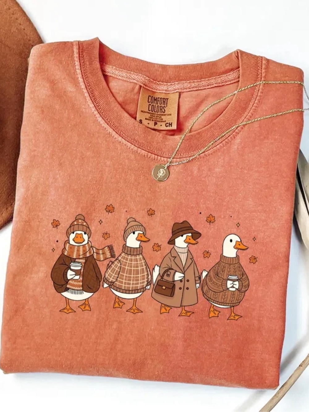 Comfort Colors Graphic Short Sleeve Tee Yam & Brown
